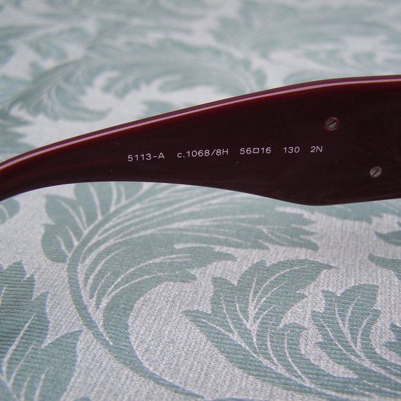 🗼💖 LIKE NEW CHANEL PURPLE SUNGLASSES w/Black Camelia detail - Picture 9 of 15